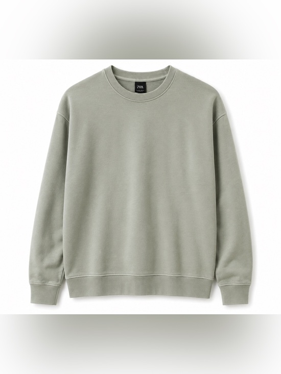 Zara Other - Zara Men's Sage Crewneck Sweater